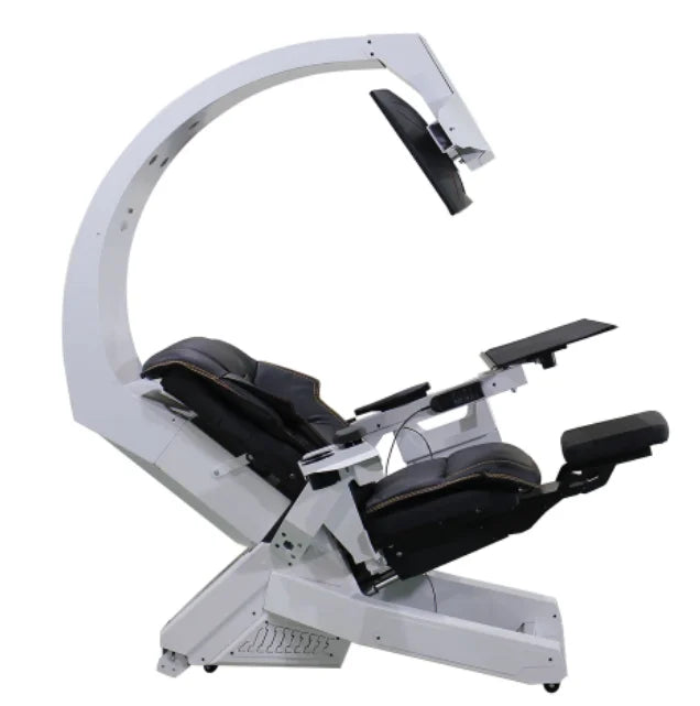 IW320 Hot Selling Zero Gravity Recline PC Chair With Massage Function As Altwork Support Upto 5 Monitors Ease Comfy Cockpit
