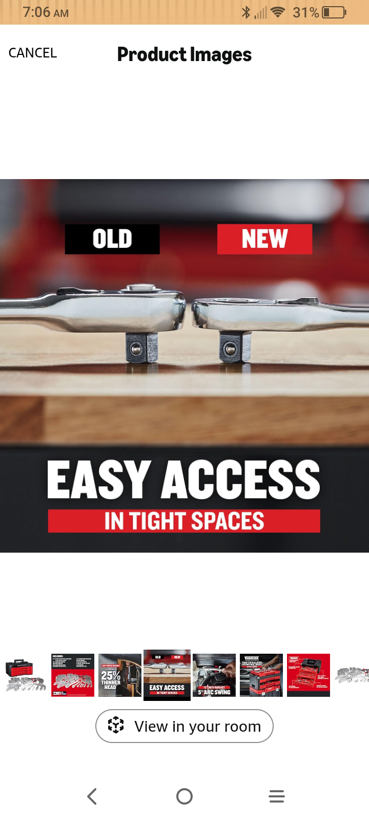 Craftsman tool set