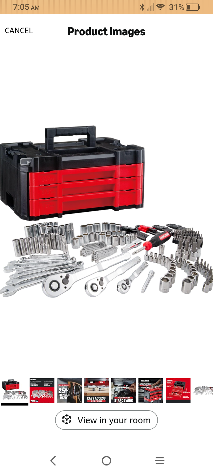Craftsman tool set